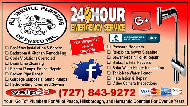 All Service Plumbing Of Pasco Inc All information about