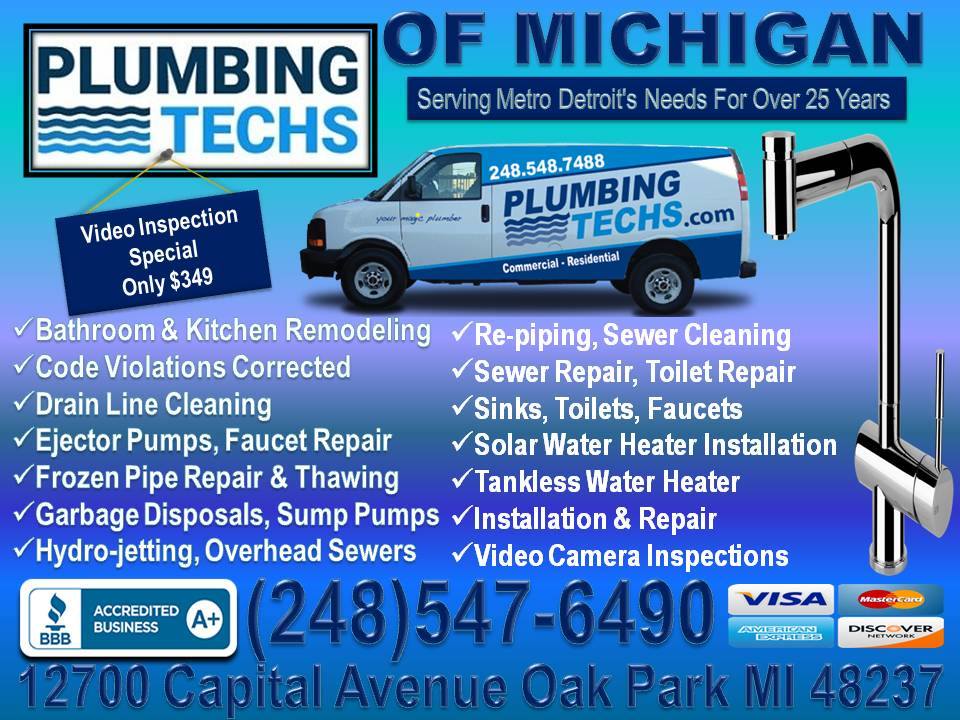 Plumbing Techs of Michigan